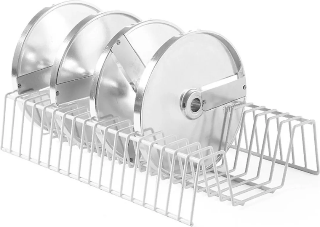 HENDI Rek voor 18 Groentesnijder Messen - 400x250x90mm