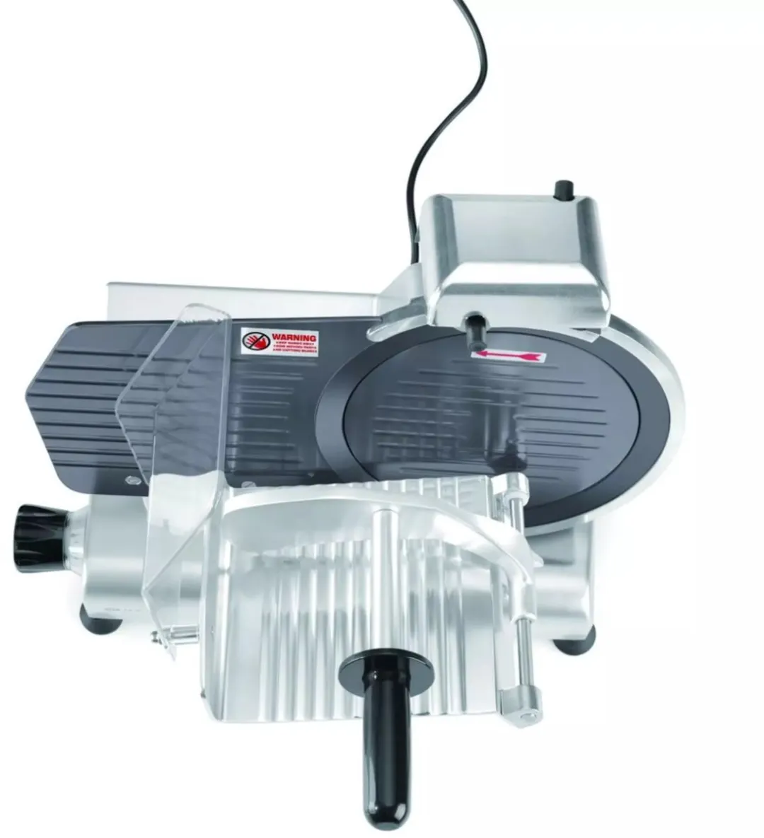 HENDI Keukenlijn 250 Snijmachine Vlees/Kaas - 150W - 25cm - Zilvergrijs