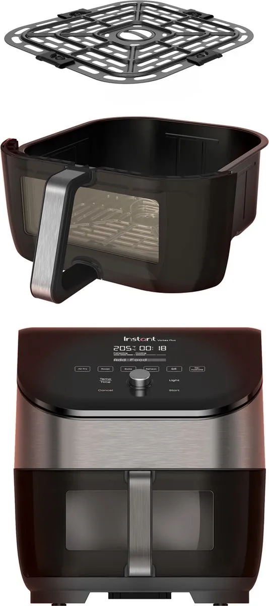 Instant Pot Vortex Plus 5,7L Airfryer - 1700W - RVS