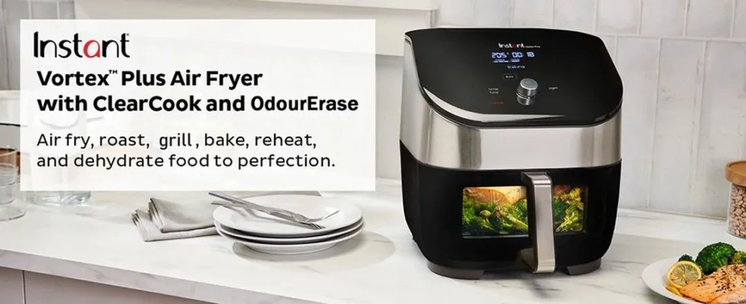 Instant Pot Vortex Plus 5,7L Airfryer - 1700W - RVS