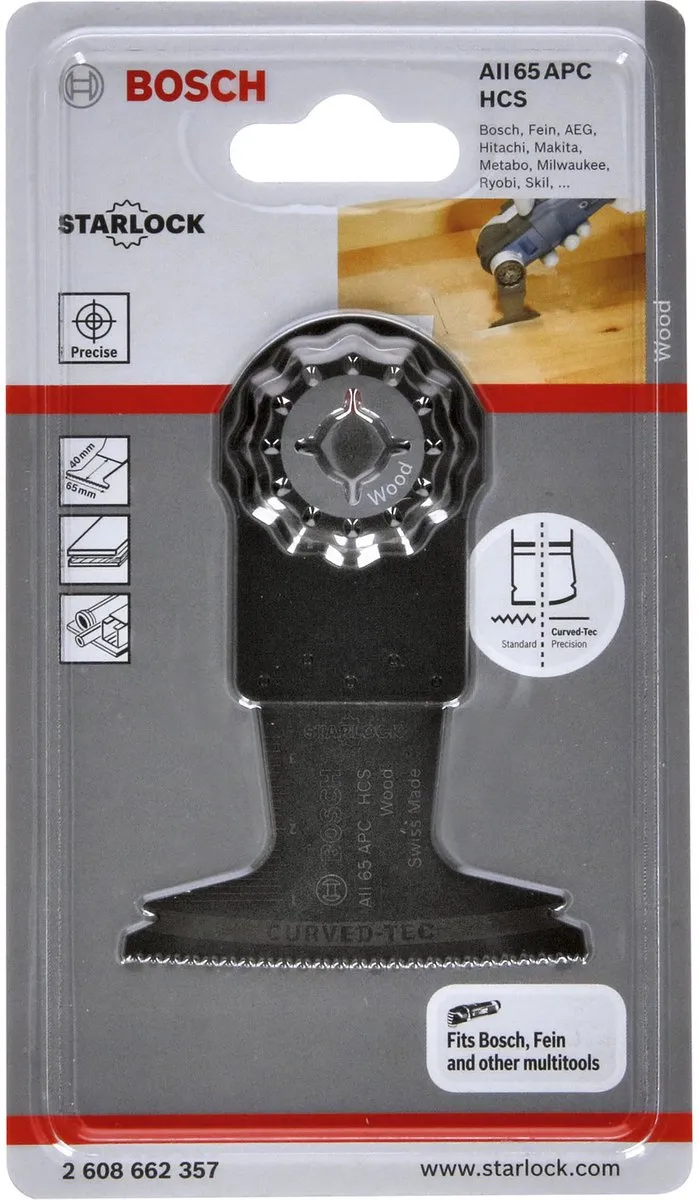 Bosch Polijstschijven Mix 8 Stuks - Oscillerend Multitool - Hout - afbeelding 6 van 6
