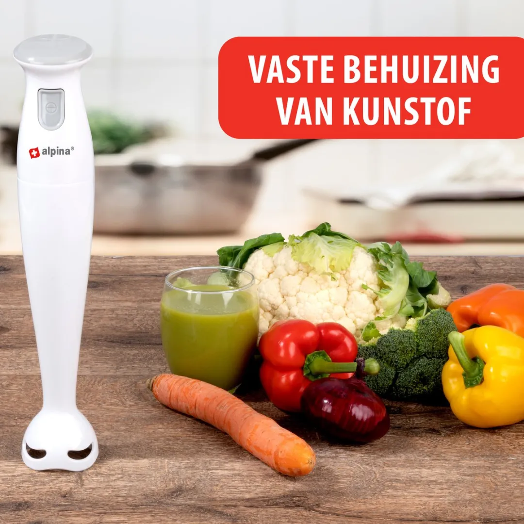 Alpina Staafmixer 150W - Roestvrijstaal - afbeelding 6 van 6
