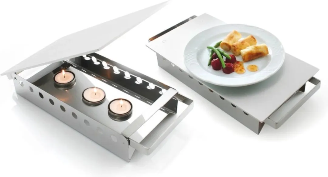 HENDI 463000 Schotelwarmer 3-pits
