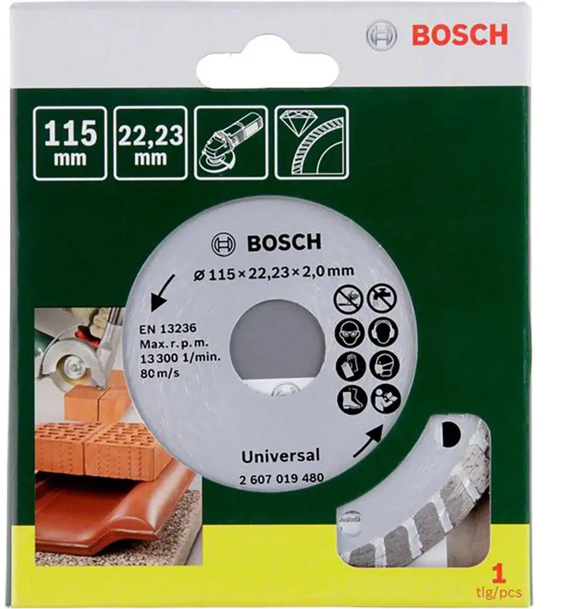 Bosch Diamant slijpschijf - Turbo - 115 mm