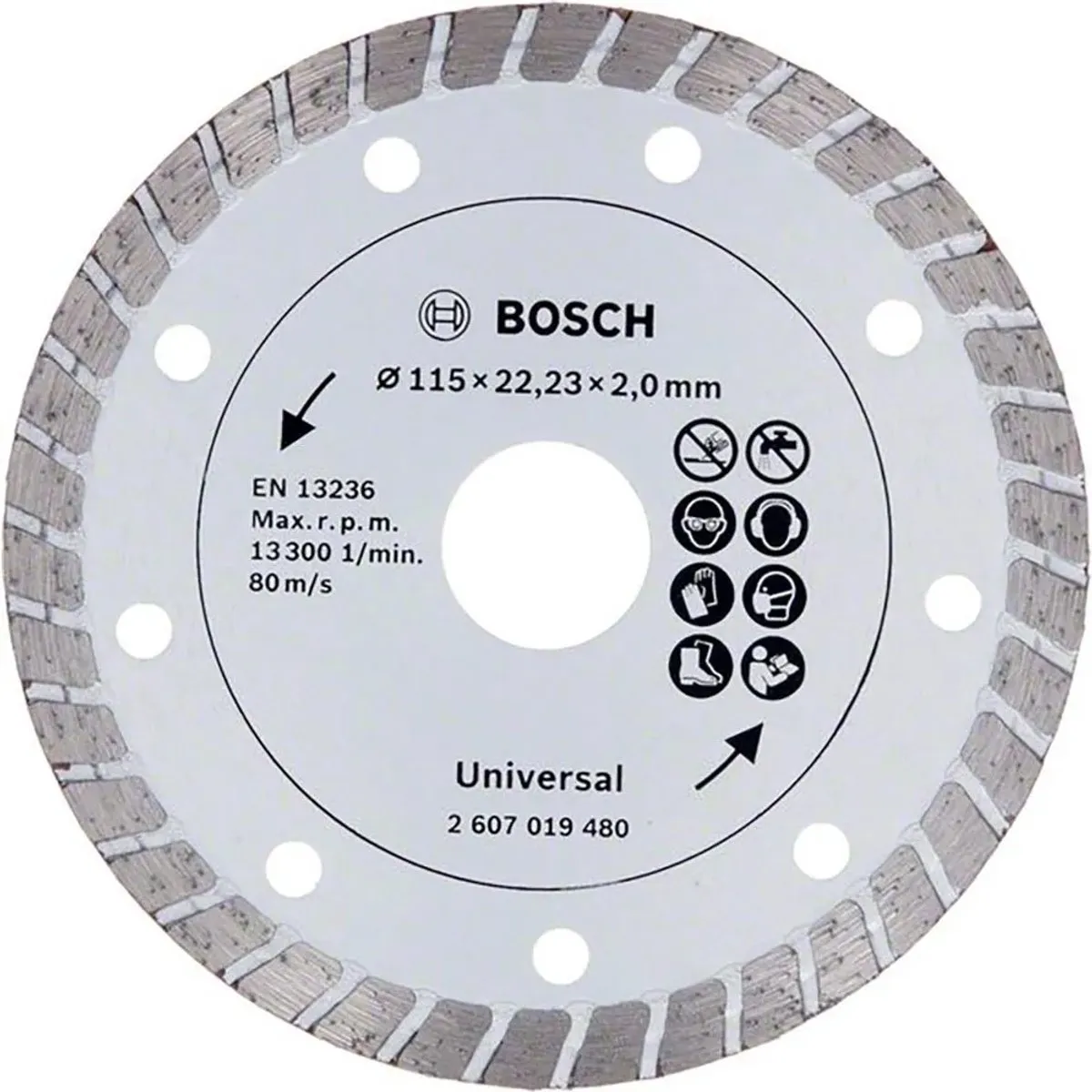 Bosch Diamant slijpschijf - Turbo - 115 mm