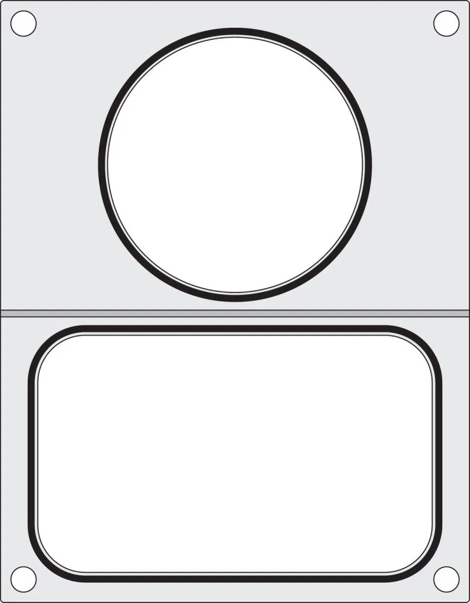 HENDI Matrix Traysealer - 2 Containers - RVS