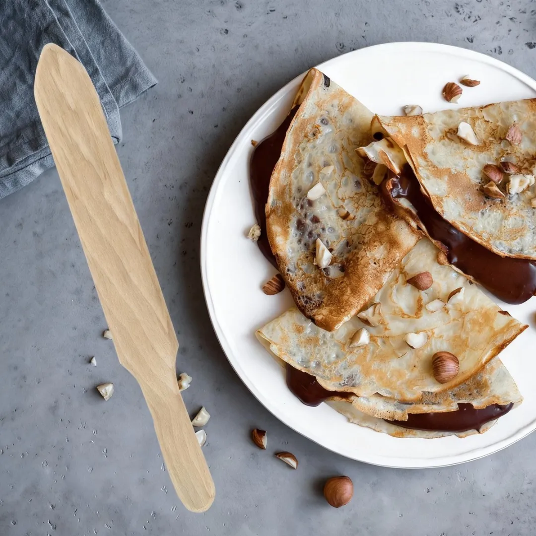 Fackelmann Houten Pannenkoekspatel 33,5cm - Drankje
