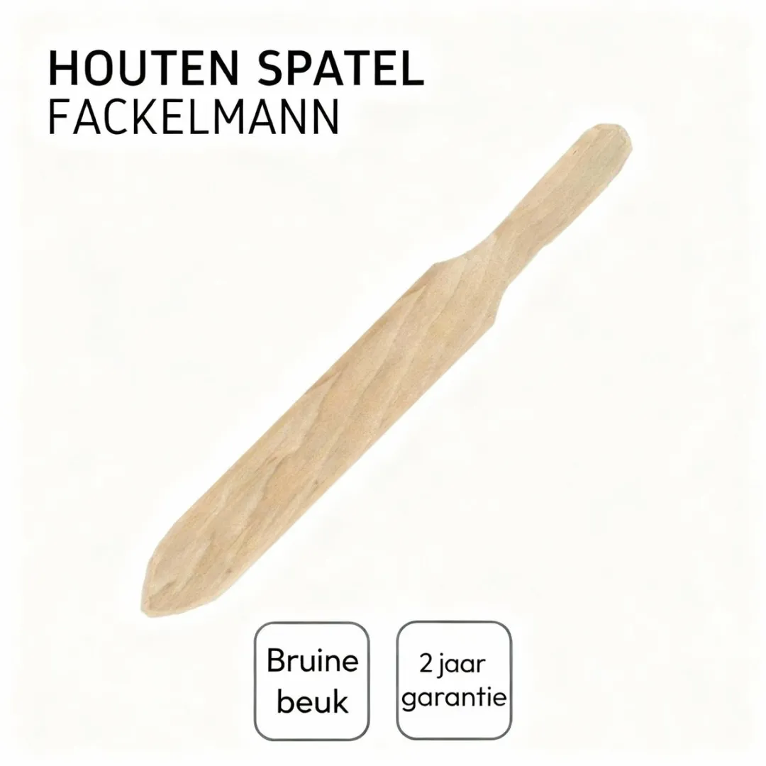 Fackelmann Houten Pannenkoekspatel 33,5cm - Drankje