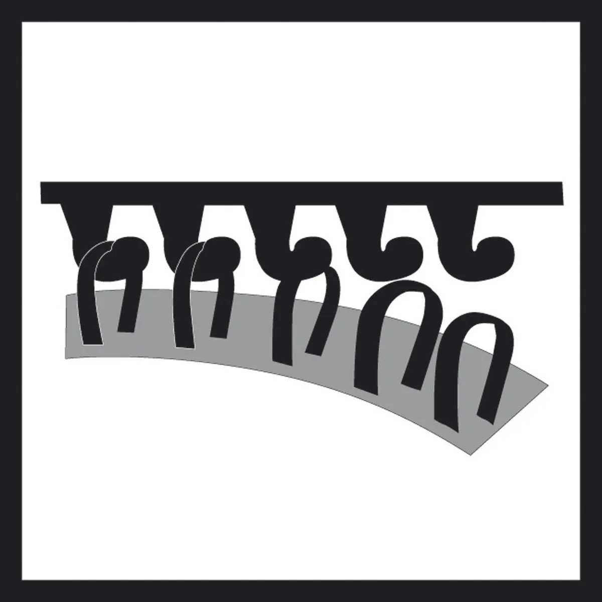 Bosch - 5-delige schuurbladenset 125 mm, 240