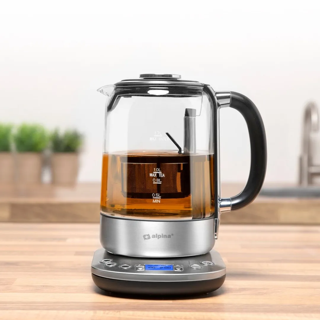 Alpina MEALEL7180/007 Waterkoker 2200W - 2L - Glas