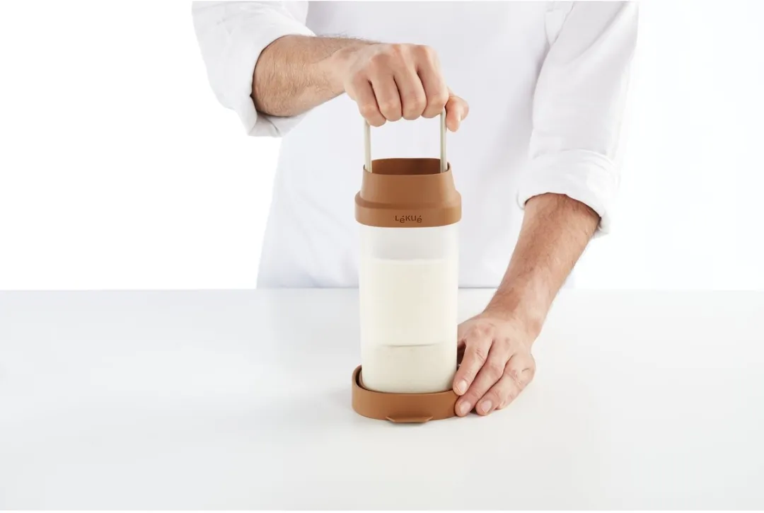 Lékué Veggie Drink Maker Vegan Melk Maker 1L - Terracotta Pink