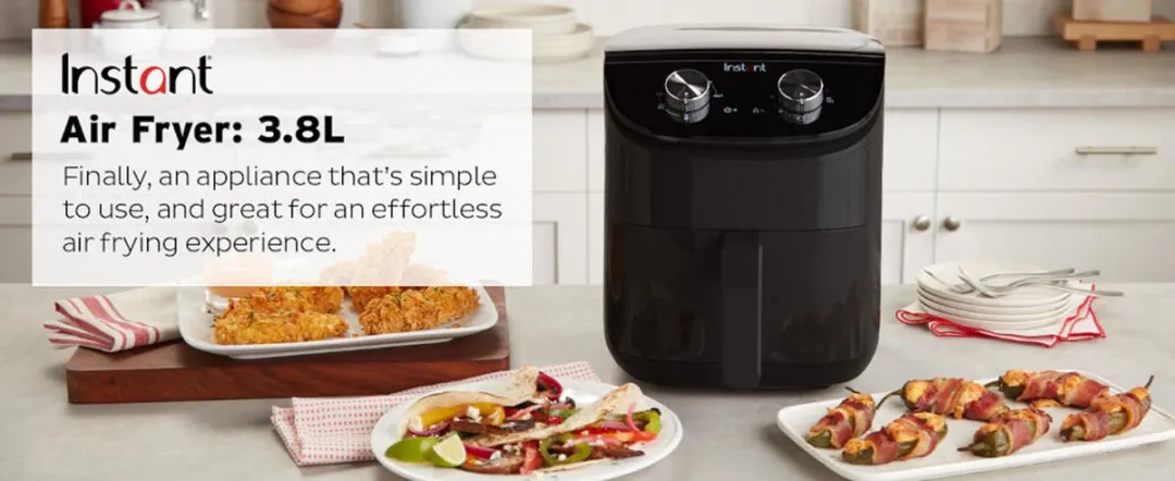 Instant Pot 4-in-1 Airfryer 3.8L - 1500W Zwart