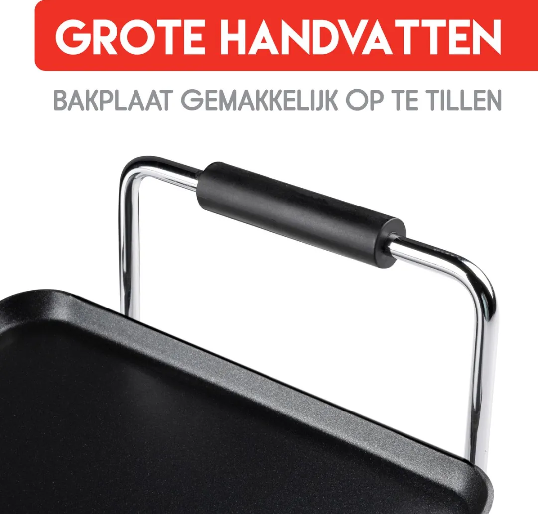Alpina Teppanyaki Bakplaat 1800W - 87x23cm - 10 Personen