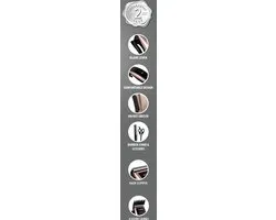 Alpina Tondeuseset JY-4651 - Baardtrimmer - 8 Accessoires - Bruin - afbeelding 6 van 6