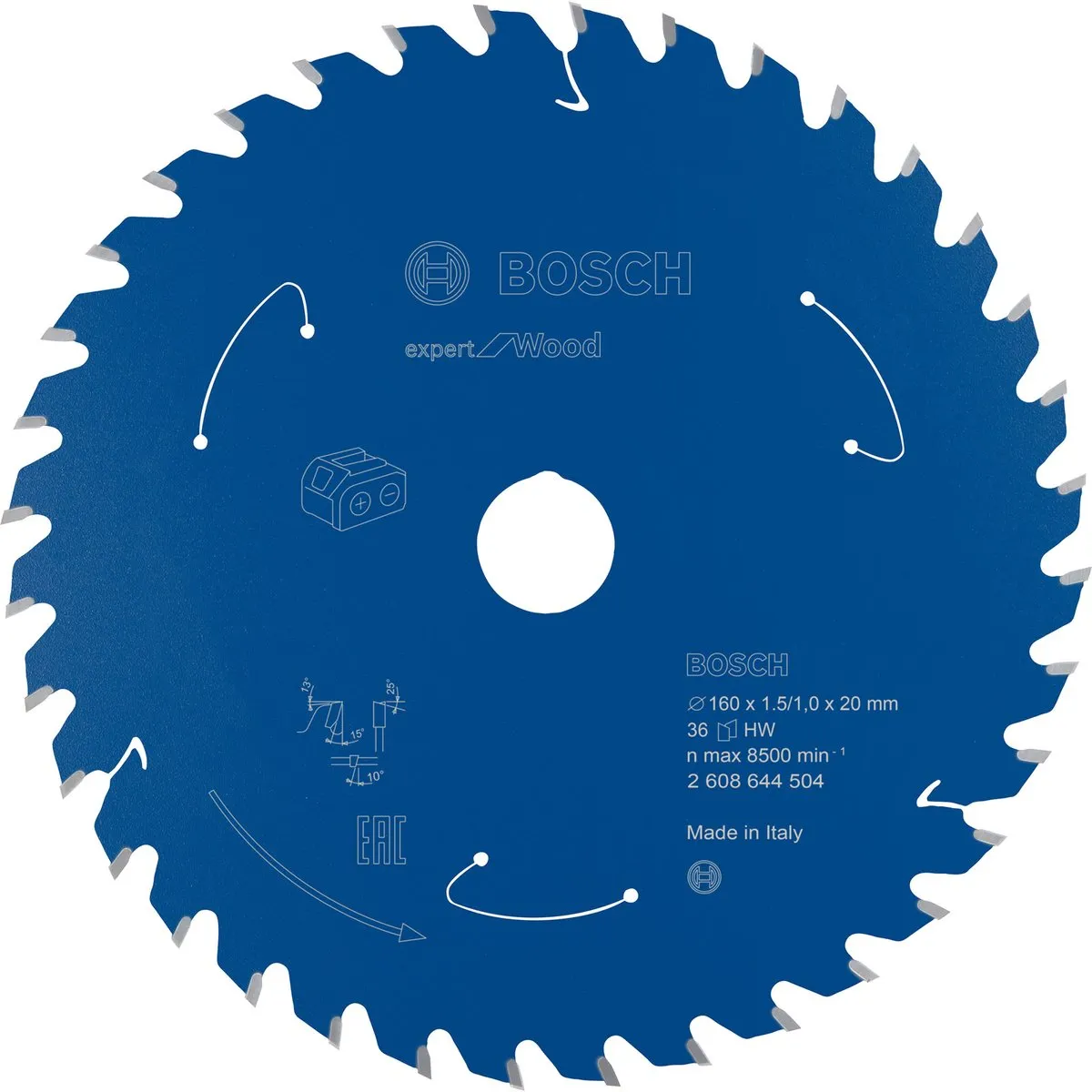 Bosch Expert 2 608 644 503 Cirkelzaagblad 160mm - 24 Tanden