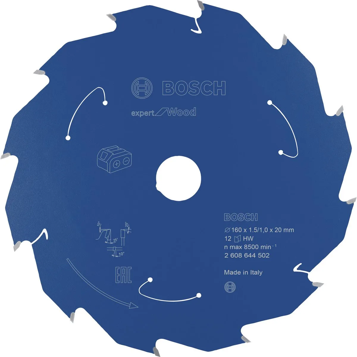 Bosch Expert 2 608 644 503 Cirkelzaagblad 160mm - 24 Tanden