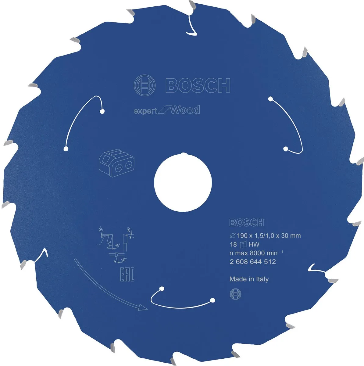 Bosch Expert 2 608 644 503 Cirkelzaagblad 160mm - 24 Tanden