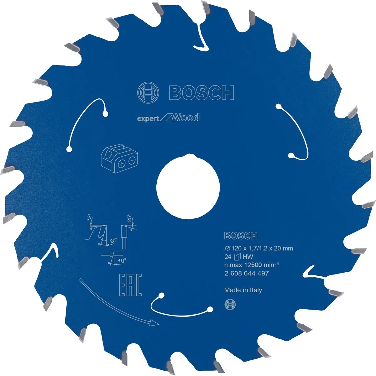 Bosch Expert 2 608 644 503 Cirkelzaagblad 160mm - 24 Tanden