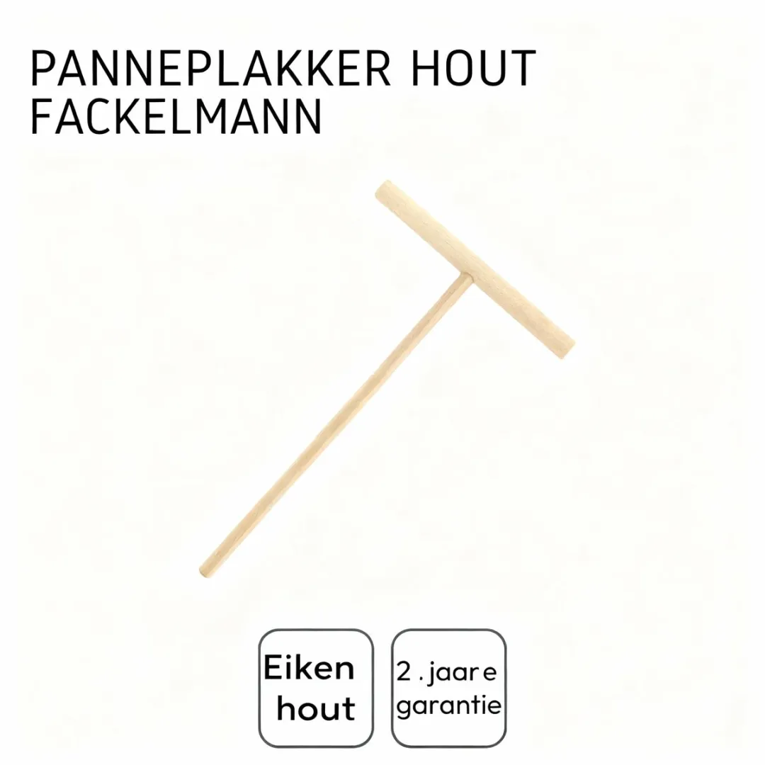 Fackelmann Pannenkoekenhark Hout 20x12cm - Drankje