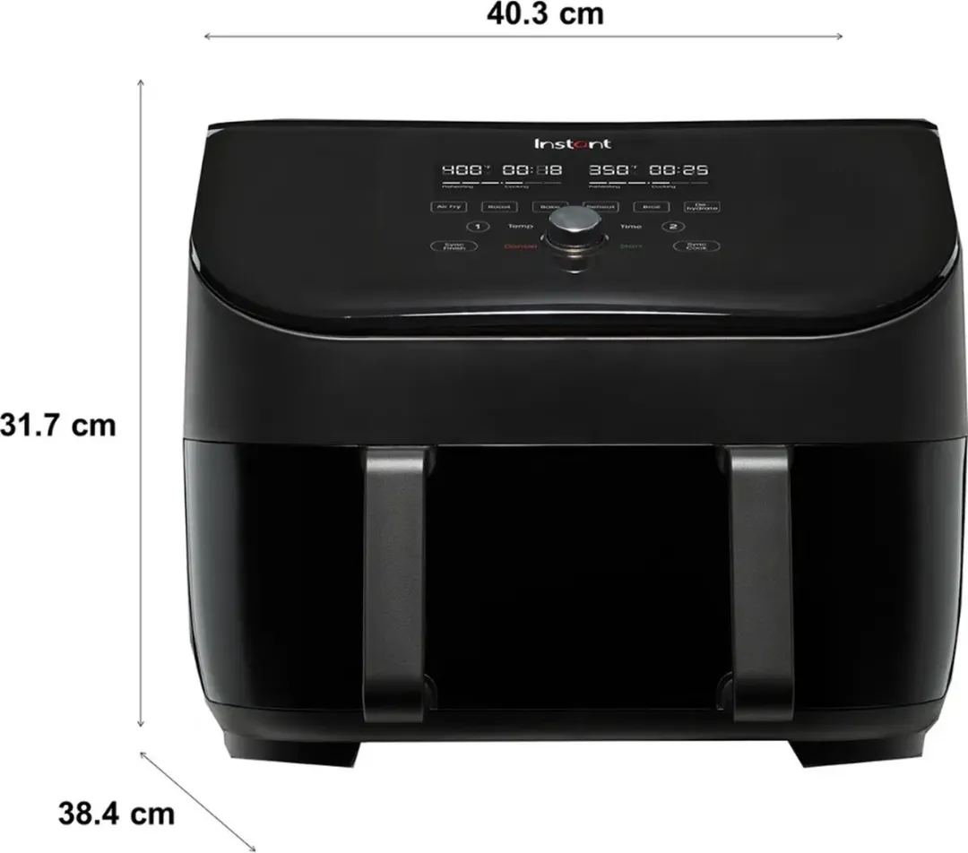 Instant Pot Vortex Versazone 8-in-1 Airfryer 8.5L 1700W - Zwart