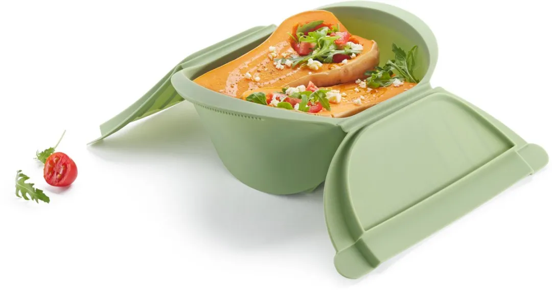 Lékué Stoomkoker met Plateau 2p