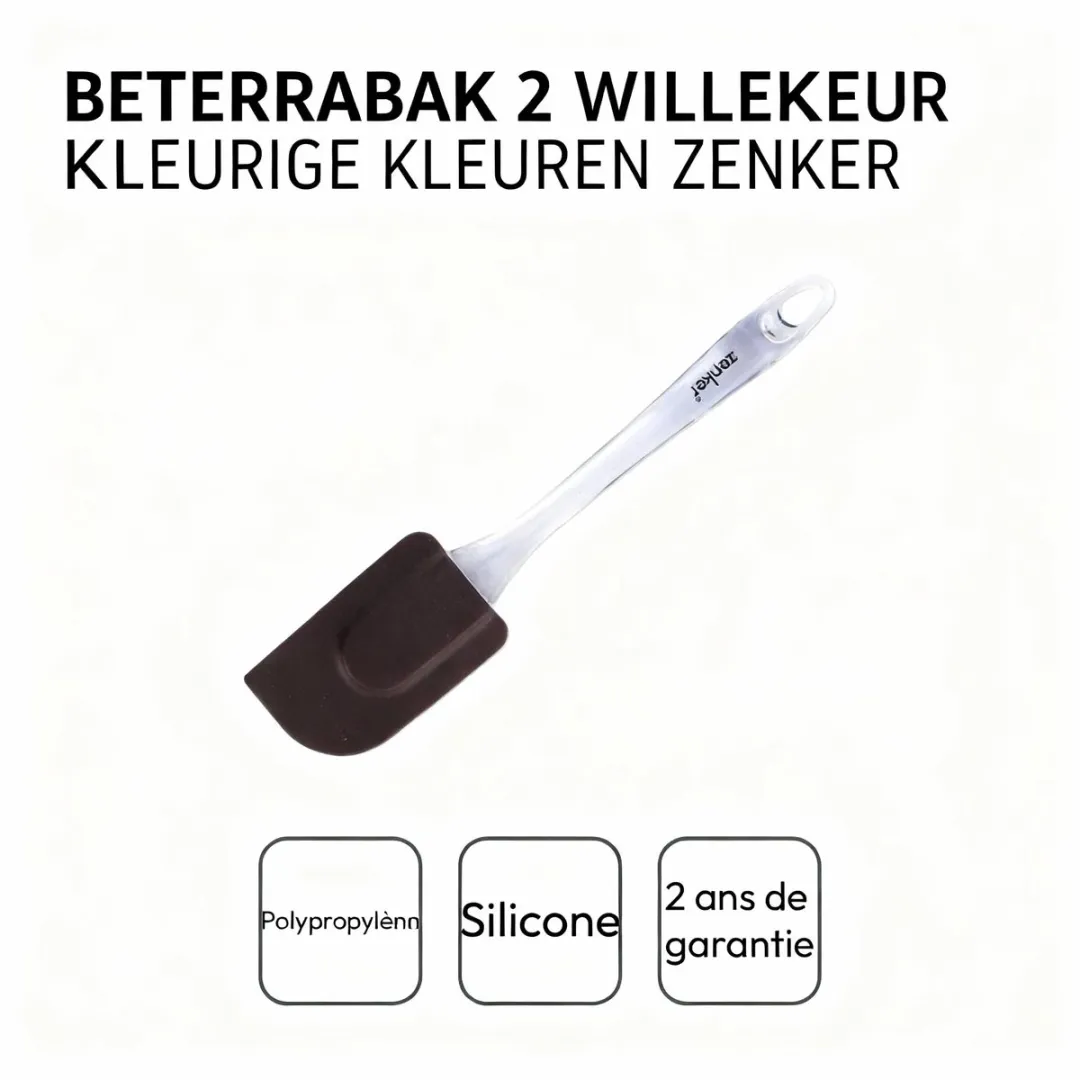 Zenker 43552 Siliconen Spatel 26cm - Crème