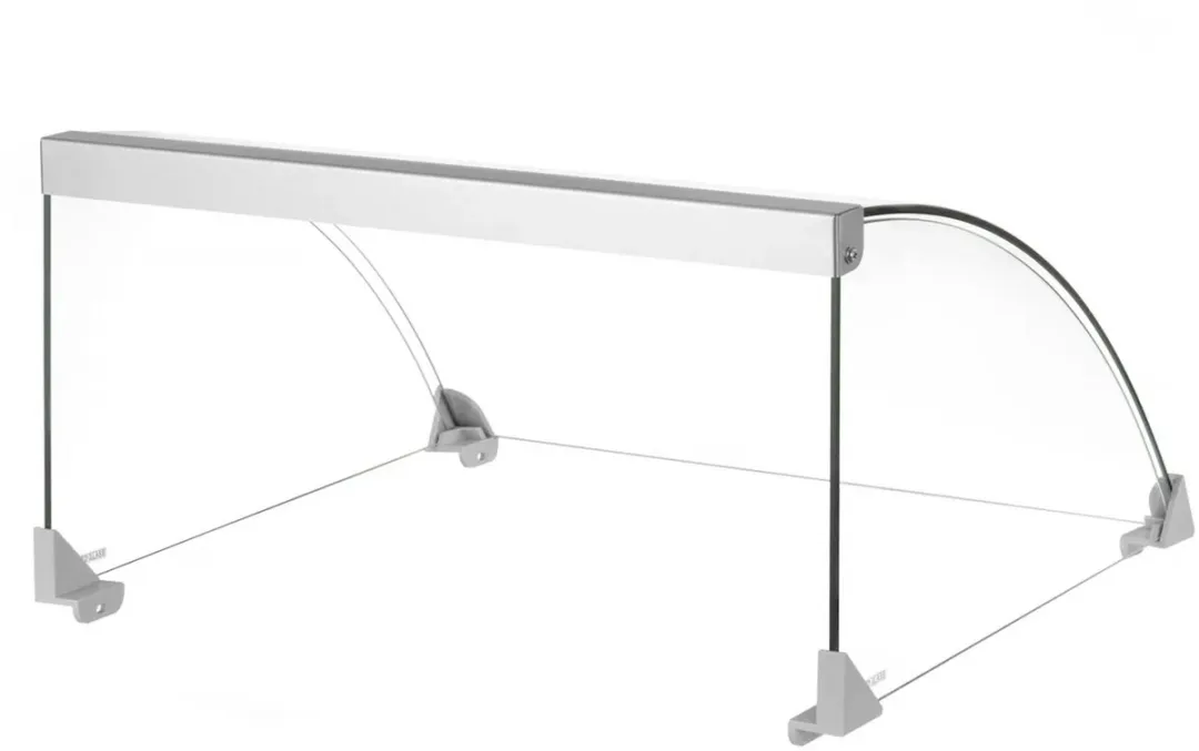 HENDI Glazen Afdekking Worstenroller Grill 268551