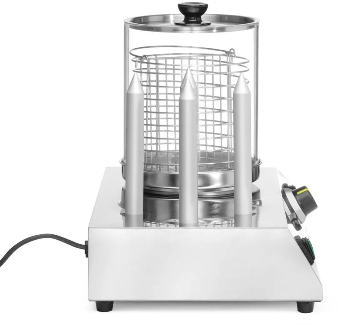 HENDI Worsten- en Broodjesverwarmer 550W - RVS - 50x31x39,5cm - afbeelding 6 van 6
