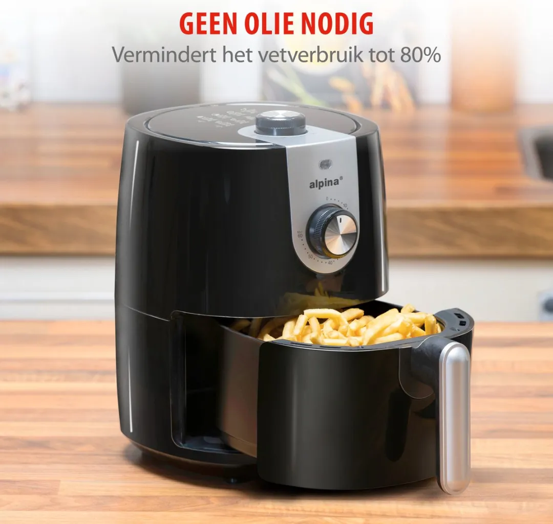 Alpina Airfryer 2L - 900W - afbeelding 6 van 6