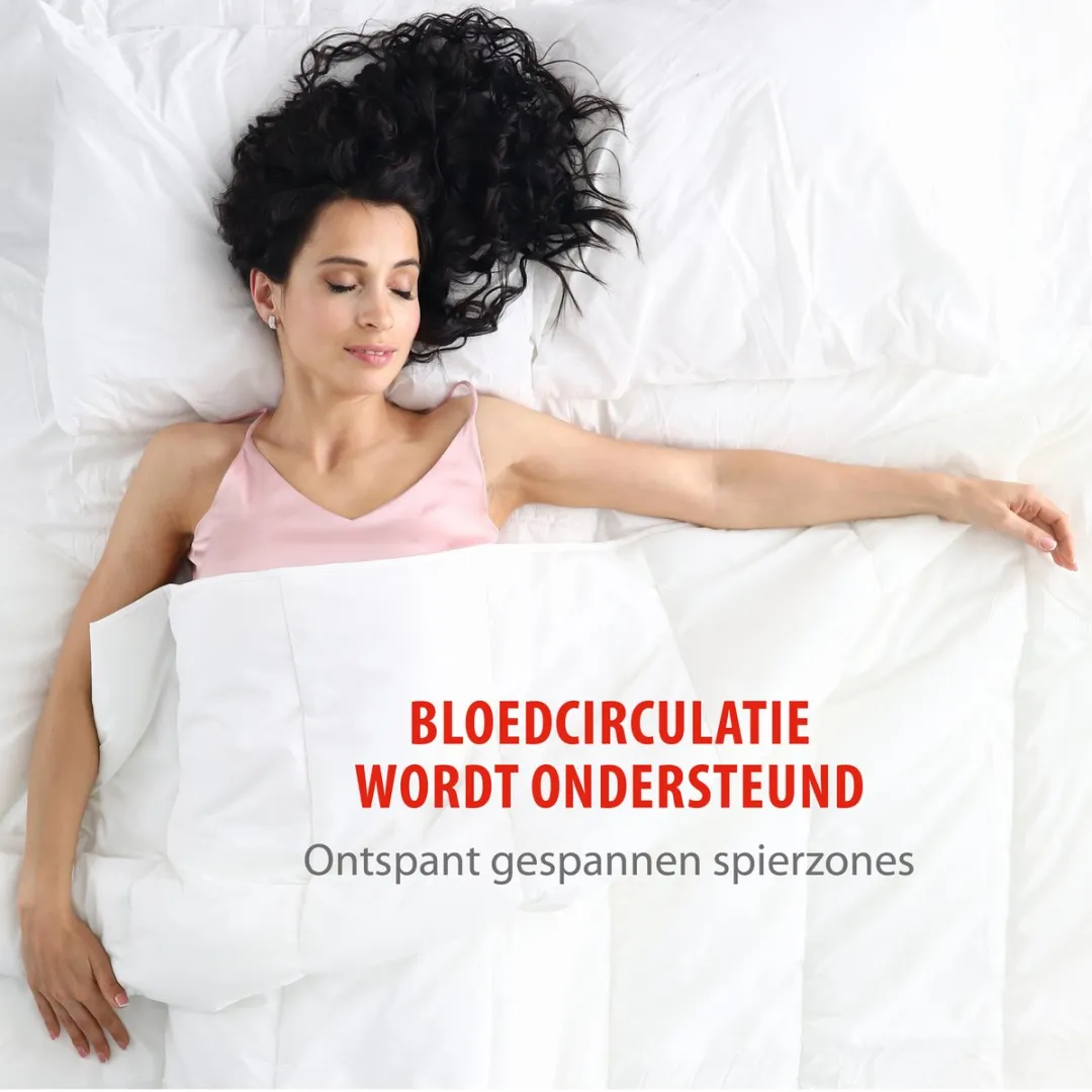 alpina Warmtedeken 1 Persoons - Elektrische Bovendeken - Onderdeken 3 Standen - Wasbare Elektrische Knuffeldeken - Warmte Deken Elektrisch - Elektrische Omslagdeken 80x150 cm - Wit