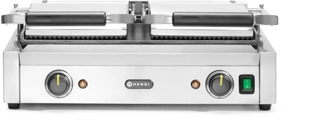 HENDI HT263808 Dubbele Contactgrill 3600W - 3 Platen