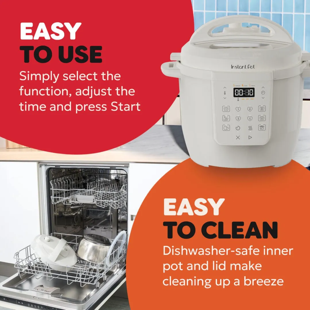 Instant Pot Classic 5,7L Multicooker 1000W - Sea Salt Wit