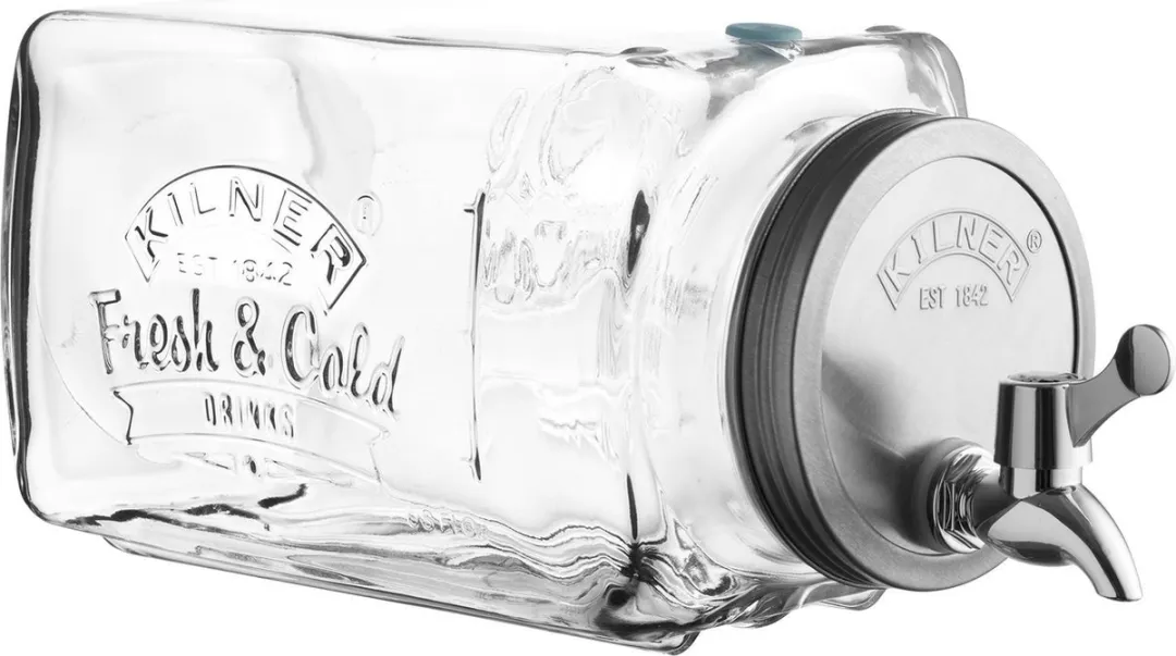 Kilner Drankdispenser 3L - Transparant