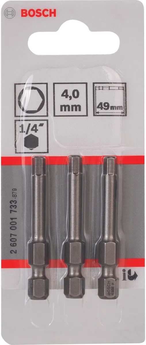 Bosch BIT 1/4"xH-TORS/IS 4.0 2607001733