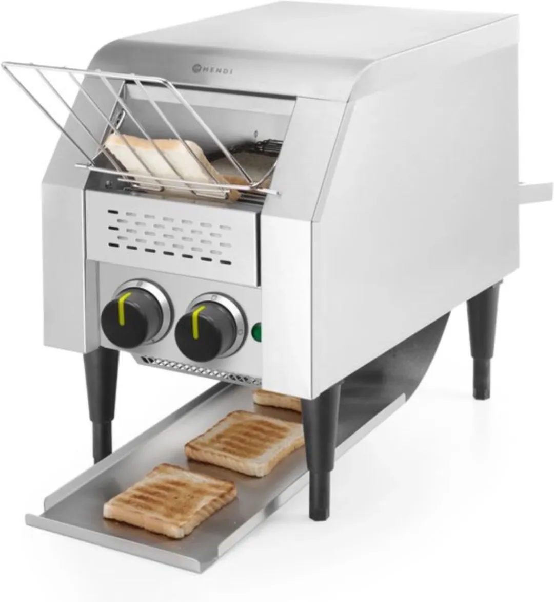 Hendi 261200 Doorloop Broodrooster 1340W - RVS