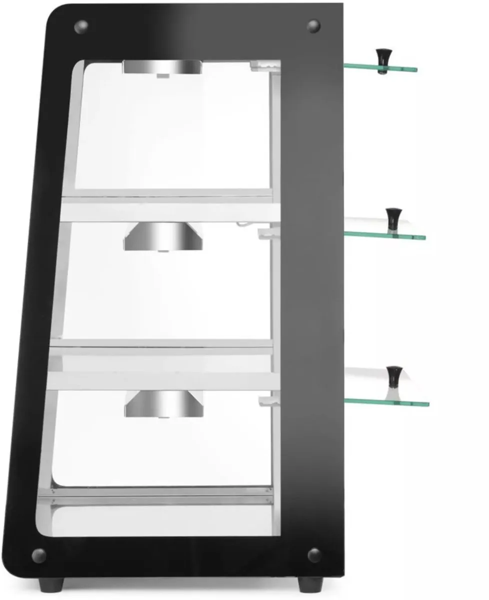 HENDI 273760 Warmhoudvitrine Opzetmodel - 500W - 472x447x775mm - Rvs