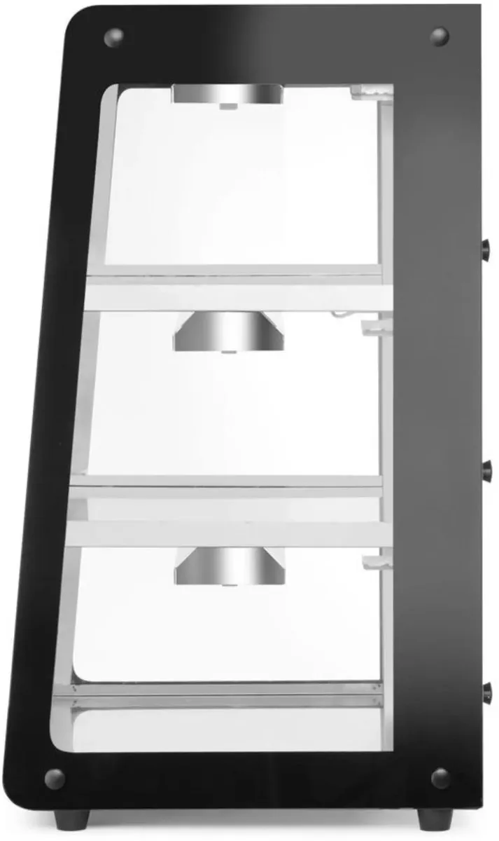 HENDI 273760 Warmhoudvitrine Opzetmodel - 500W - 472x447x775mm - Rvs