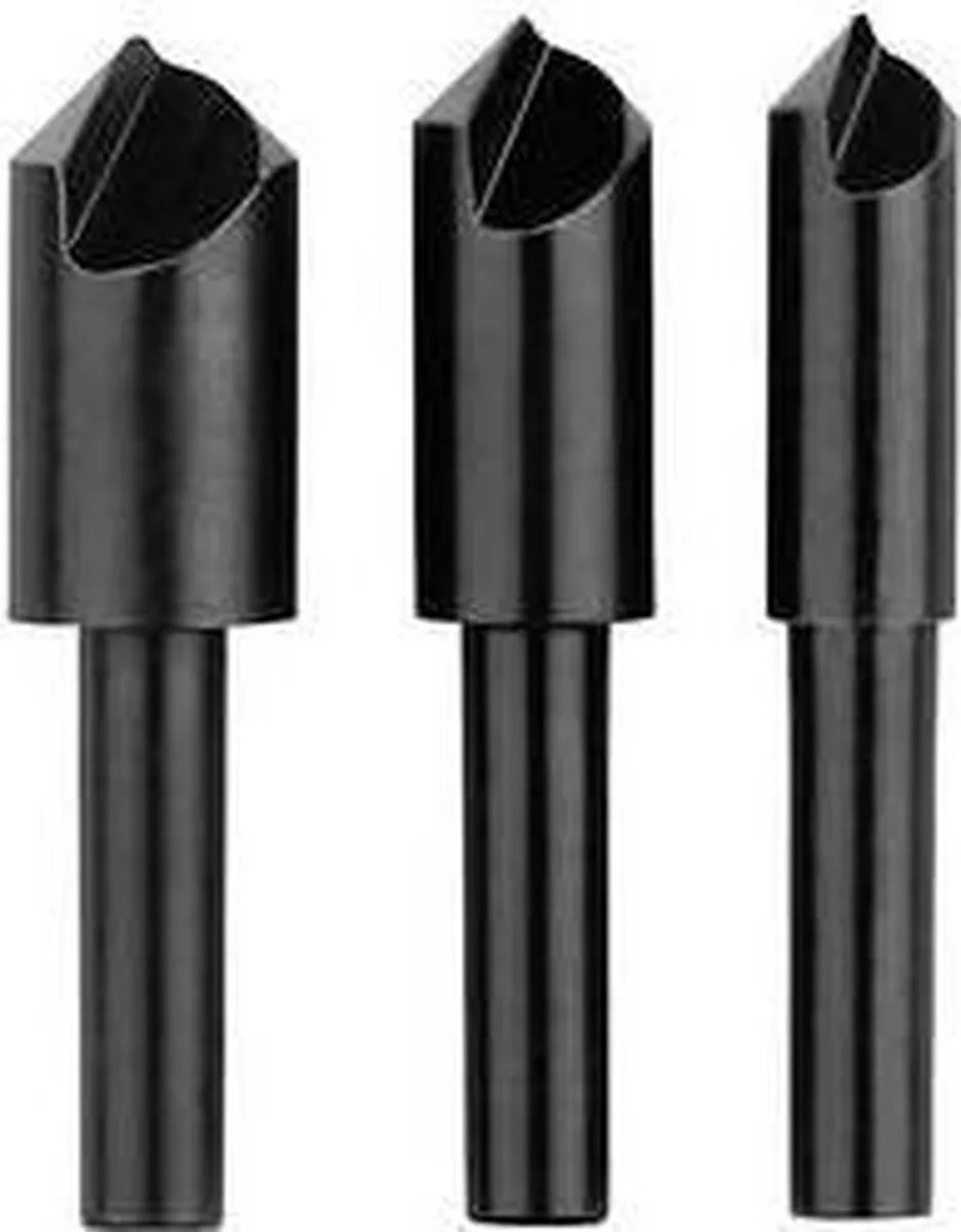Bosch Conische Verzinkboor-Set 3-delig - Hout - 8/10/12mm