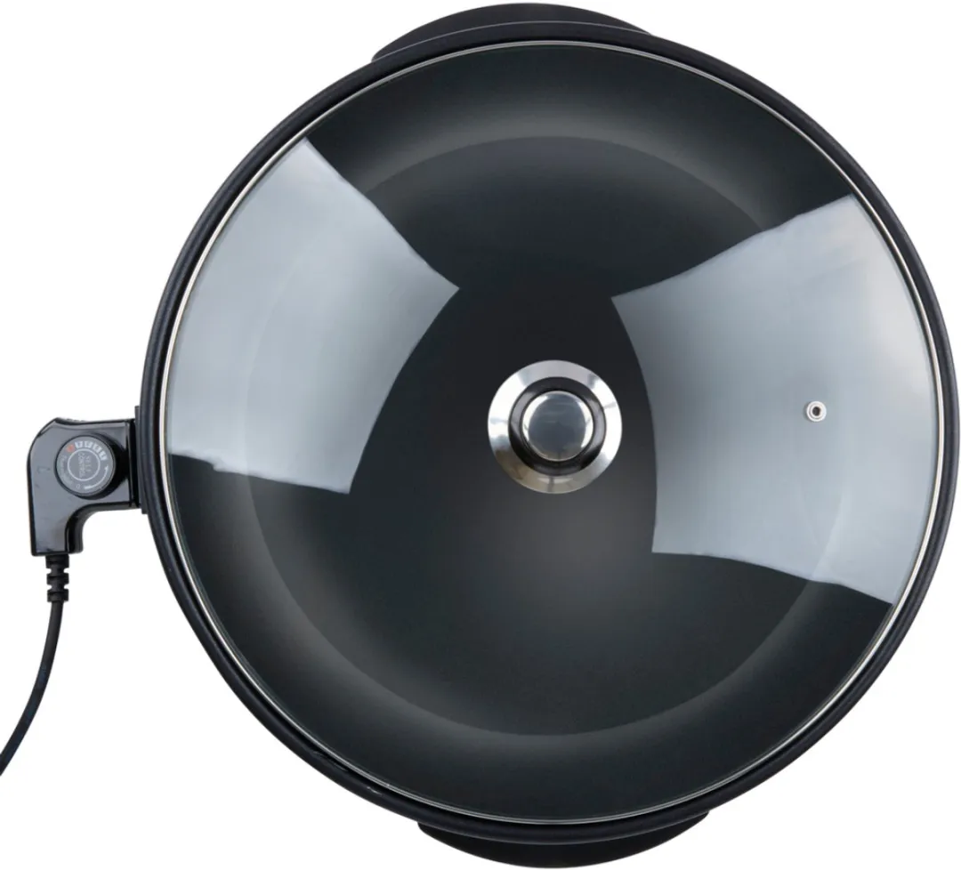 Alpina Elektrische Hapjespan Ø42cm 1500W - Zwart