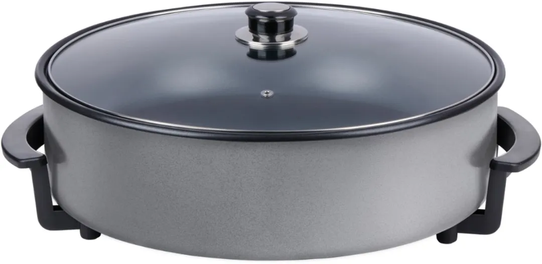 Alpina Elektrische Hapjespan Ø42cm 1500W - Zwart