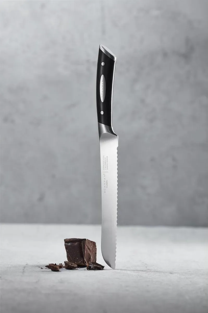 Scanpan Classic Broodmes 20cm - Zwart