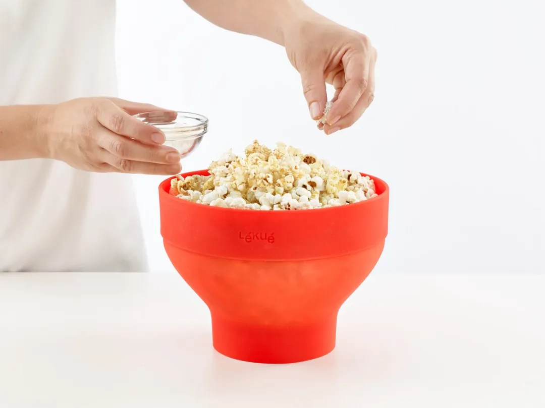 Lékué Magnetron Popcorn Maker 800W - Red