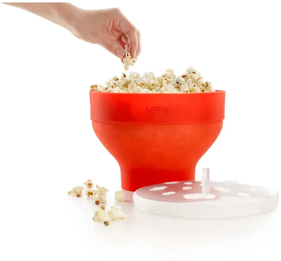 Lékué Magnetron Popcorn Maker 800W - Red