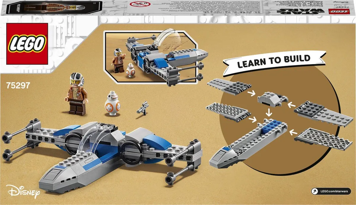 LEGO Star Wars Resistance X-Wing 75297 - 166 Stukken