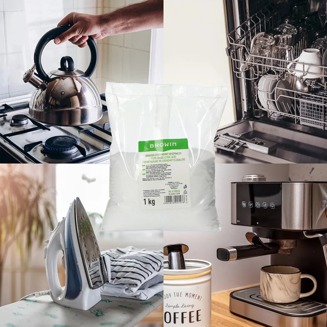 Browin Citroenzuur 1kg - Zuurteregelaar & Conserveringsmiddel