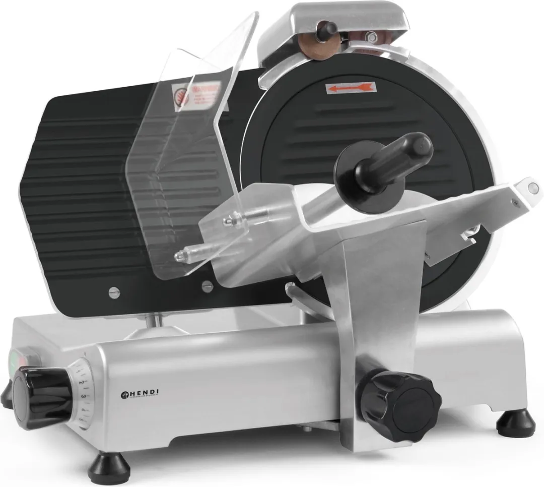 Hendi Snijmachine 250 - 150W - 25cm Mes - 1-8mm Dikte - Grijs - afbeelding 6 van 6