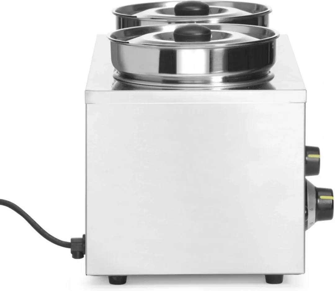 HENDI Thermosysteem 201206 Warmhoudapparaat 400W - 2x4xL Roestvrij staal