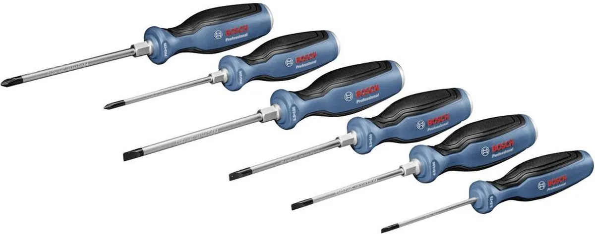 Bosch TX Schroevendraaierset 6-delig - T10/T15/T20/T25/T30/T40