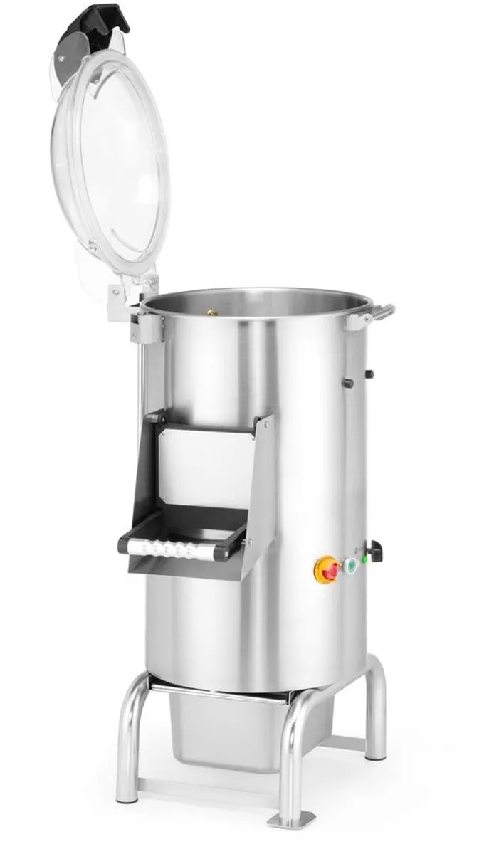 HENDI Kitchen Line 229224 Aardappelschilmachine 18kg - RVS - afbeelding 6 van 6