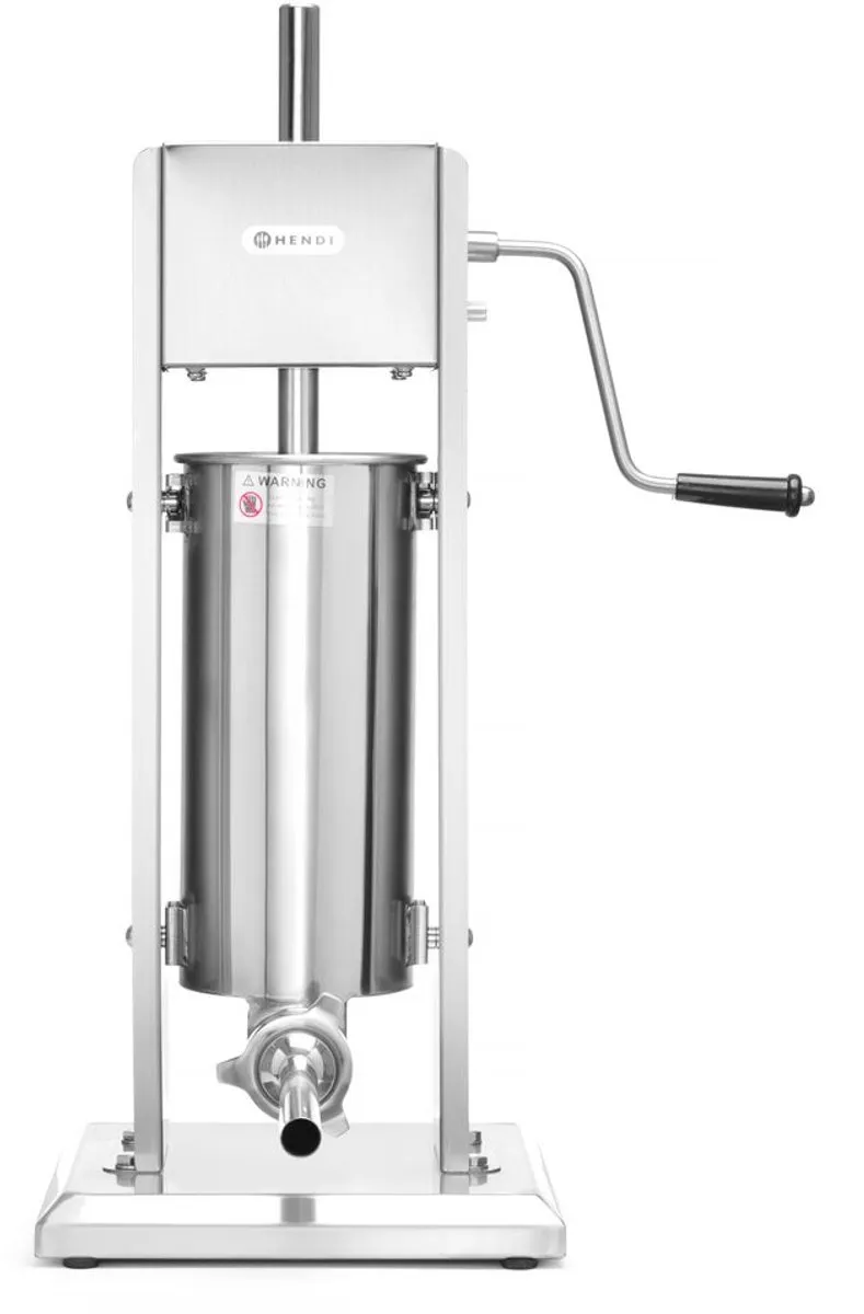 HENDI Worstenvulmachine Profi Line 282588 - 5L - RVS